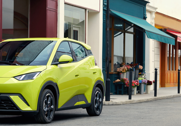 BYD Seagull нового поколения превратился из мини-электромобиля в полноценный хэтчбек: длина выросла до 4,2 м, появился лидар
