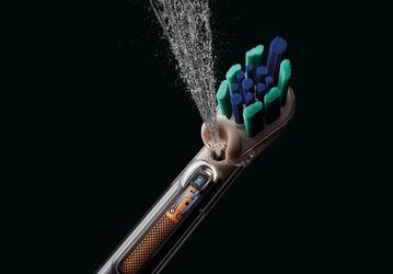 Dyson представила очень умную зубную щетку за $500 с камерой, ИИ и встроенным ирригатором