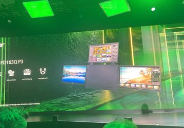 Четыре экрана вместо одного: представлен ноутбук Acer PD163Q P3