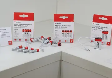 Verbatim представила аккумуляторы AA и AAA с зарядкой через USB-C