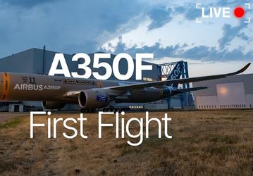 Новейший Airbus A350F готов к небу: первый полет назначен на 29 сентября