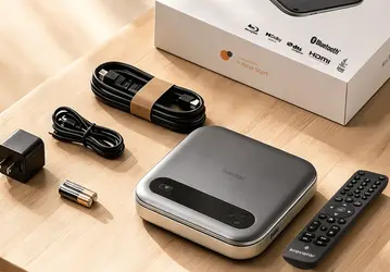 Диски ещё живы: выпущены портативные Blu-ray-плееры Krovatar с USB-C и Bluetooth