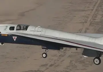 Сверхзвуковой самолет NASA X-59 за год выполнил 41 полёт и разогнался до 1650 км/ч