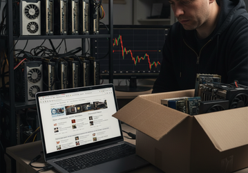 Слабеющий Bitcoin вынудил россиян продавать оборудование для майнинга 