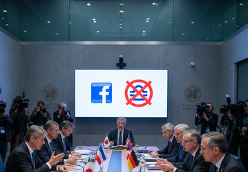 Страны G7 против цифровой валюты Facebook* Libra 