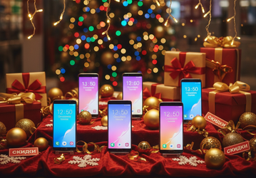 Объявлены самые новогодние смартфоны в России. Samsung и Honor в тройке лидеров, а Xiaomi — нет
