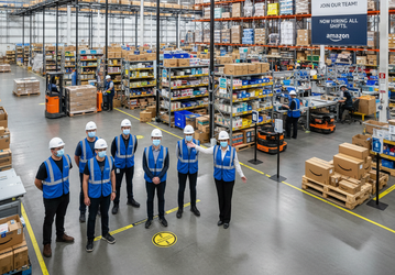 Amazon нанимает еще 75 000 сотрудников, чтобы справиться с ростом заказов из-за пандемии