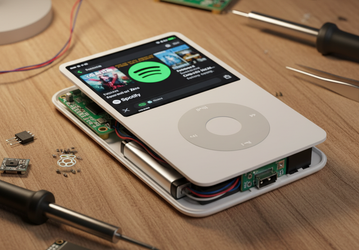 Вторая жизнь 17-летнего iPod. Энтузиаст запустил на нём Spotify