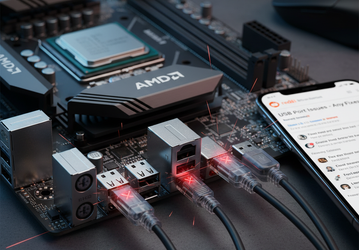 AMD вместе с пользователями будет искать причины проблемы с портами USB на системных платах нового поколения