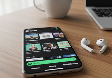 Мобильный Spotify начал работать на украинском