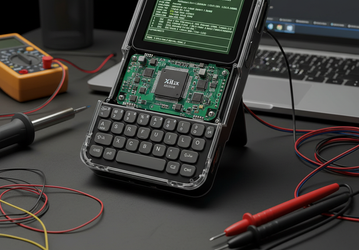 «Смартфон» с FPGA в основе, физической клавиатурой и невероятными возможностями. Precursor доберётся до покупателей лишь в следующем году