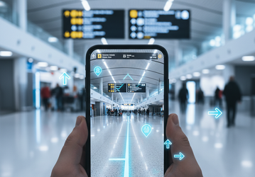 Google Карты получили новую возможность. Теперь режим Live View AR работает внутри помещений
