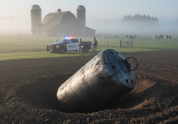 Большой обломок ракеты SpaceX упал на ферму в Вашингтоне