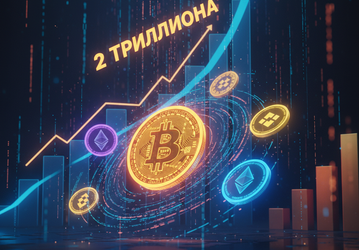 Капитализация всех криптовалют перевалила за 2 трлн долларов