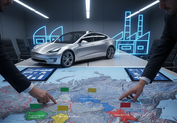 Где построят российский завод Tesla? Илона Маска зовут в Орёл, Подмосковье, Калужскую область и Удмуртию