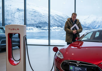 Tesla оштрафовали в Норвегии за уменьшение ёмкости аккумулятора и скорости зарядки