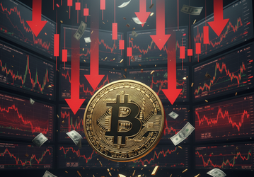Bitcoin обвалился ещё на 10% за сутки