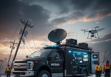 Представлен THOR — грузовик с дроном для 5G и спутниковой связи в экстренных ситуациях
