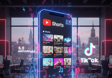 Конкурент TikTok от Google: короткие видеоролики YouTube Shorts пришли в Россию