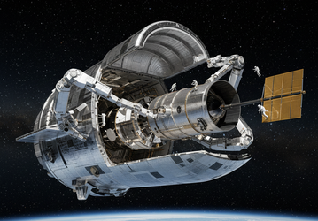 Космический корабль SpaceX Starship может вернуть на Землю телескоп «Хаббл» невредимым