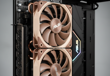 Неожиданное сотрудничество Asus. Компания будет использовать для своих видеокарт кулеры Noctua