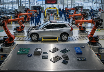 Volvo приостанавливает производство на заводе в Гётеборге: на это есть две причины