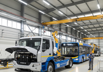 Знаменитый украинский автозавод «АвтоКрАЗ» может начать производство электромобилей
