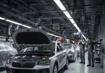 Из-за нехватки микросхем Skoda приостановит производство автомобилей на чешских заводах 
