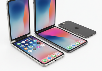 Apple делает сразу два складных iPhone по примеру Samsung Galaxy Z Fold и Galaxy Z Flip