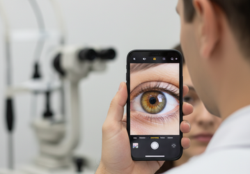 Офтальмолог уже использует макрорежим iPhone 13 Pro в своей работе
