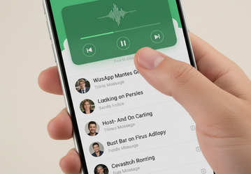 Голосовые сообщения WhatsApp станут менее раздражающими. Новый плеер упростит прослушивание длинных посланий 