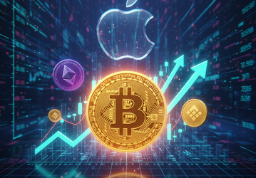 За неполные три недели Bitcoin подорожал на 47%, капитализация криптовалют превысила рыночную стоимость Apple