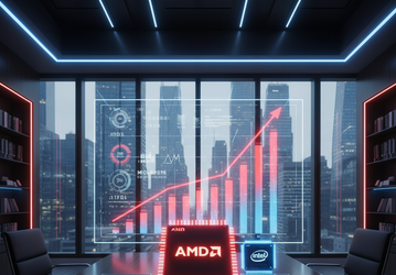 AMD продолжает наступать. Компания заняла рекордную долю на рынке мобильных CPU и стремится к этому же на рынке процессоров в целом