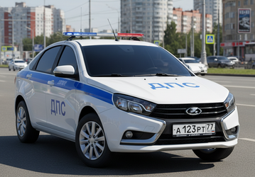 АвтоВАЗ выпустил доработанные Lada Vesta для ДПС