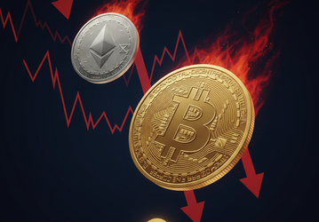 Bitcoin упал сильнее всего с начала осени