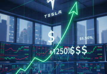 Акции Tesla резко выросли, Илон Маск разбогател на 31 млрд долларов за 10 дней