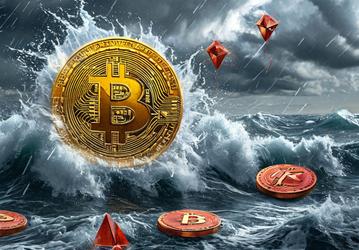 Идеальный криптошторм: биткойн рухнул до $19 100, эфир упал почти до $1000