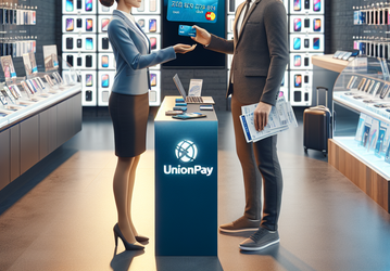 Карты UnionPay начали оформлять в магазинах электроники