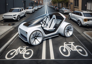 Его ширина меняется в полтора раза. Первый в мире складной электромобиль City Transformer CT1 получил разрешение на выход