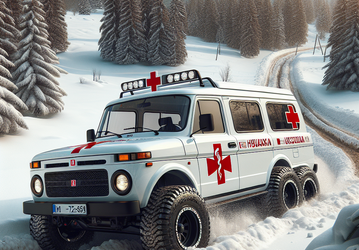 Представлена «скорая помощь» повышенной проходимости на базе Lada Niva Legend Prima
