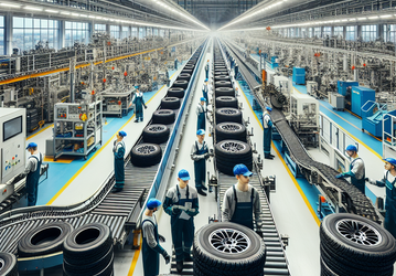 Производство шин на российском заводе Continental возобновится с 1 августа