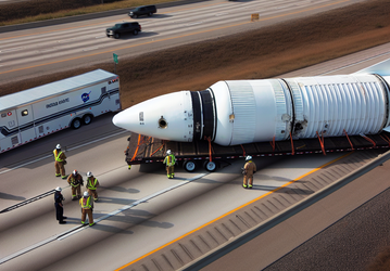 Первая за долгое время авария ракеты SpaceX Falcon 9: она врезалась в мост, даже не поднимаясь в воздух