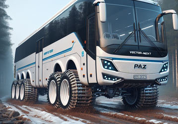Представлен российский полноприводный автобус-вездеход ПАЗ «Вектор-NEXT». Названа цена