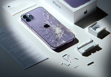 Первый пошёл — iPhone 14 Pro разбился сразу после распаковки. Фото повреждений