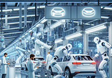 Tesla планирует использовать тысячи роботов-гуманоидов Tesla Bot на своих предприятиях
