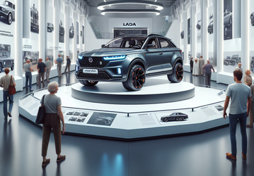 Отменённый спортивный кроссовер Lada XRAY Sport установили в музее АвтоВАЗа