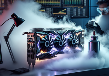 GeForce RTX 4090 продолжает бить все рекорды разгона. Первые эксперименты с жидким азотом позволили поднять частоту GPU до 3.45 ГГц