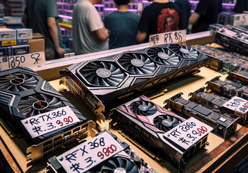 GeForce RTX 3070 за 270 долларов, RTX 2060 за 120 долларов и Radeon RX 580, которые продают чуть ли не на развес. Так сильно упали в цене видеокарты на вторичном рынке в Китае