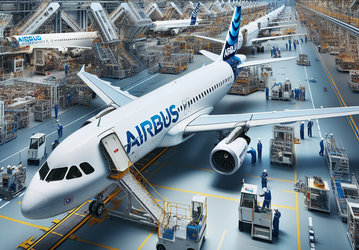 Airbus хочет увеличить выпуск узкофюзеляжных самолётов A320: к началу 2024 года компания намерена производить по 65 таких лайнеров ежемесячно