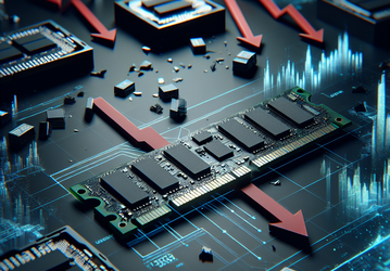 Рынок памяти DRAM рухнул. Падение оказалось рекордным с 2008 года